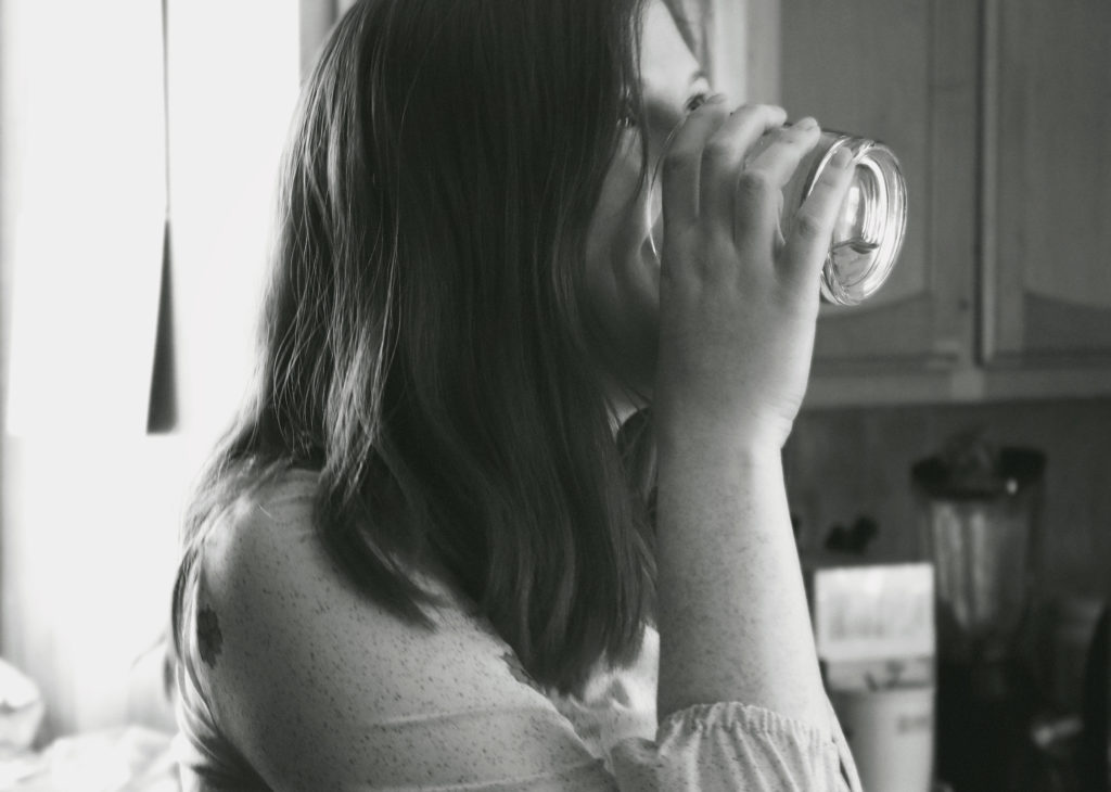 How to Lose Weight From Home- drink water