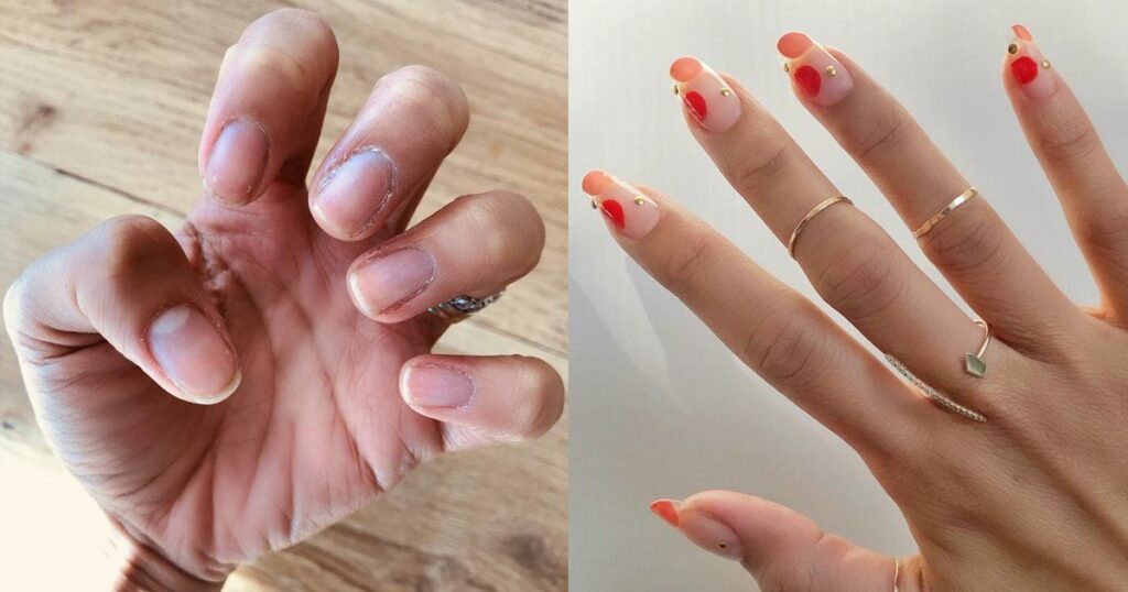 gel extension nails